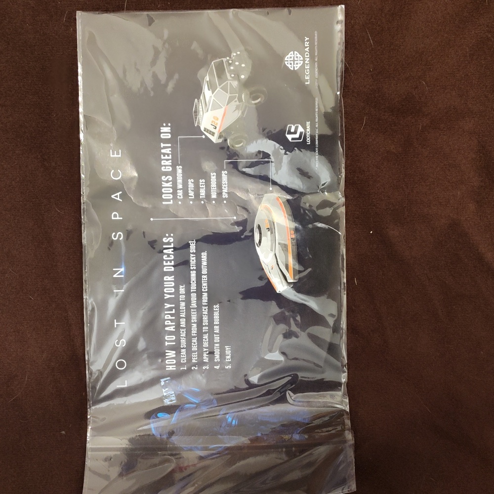 NWOT Netflix's Lost In Space Robinson Family Car Decal Set - Picture 2 of 3